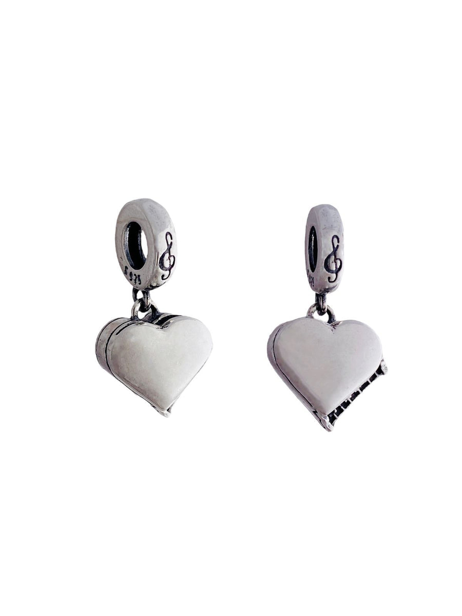 Charm Corazón Nota Musical
