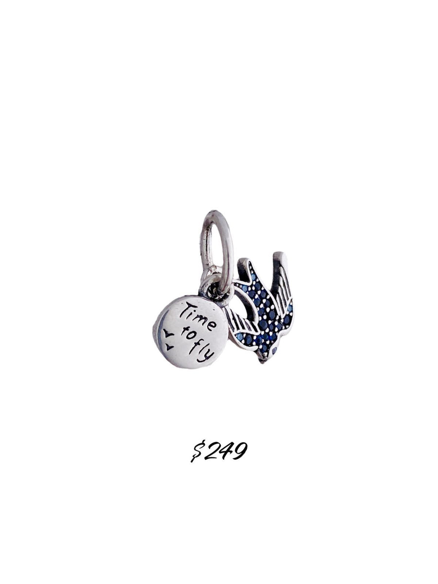 Charm Pajaro Azul