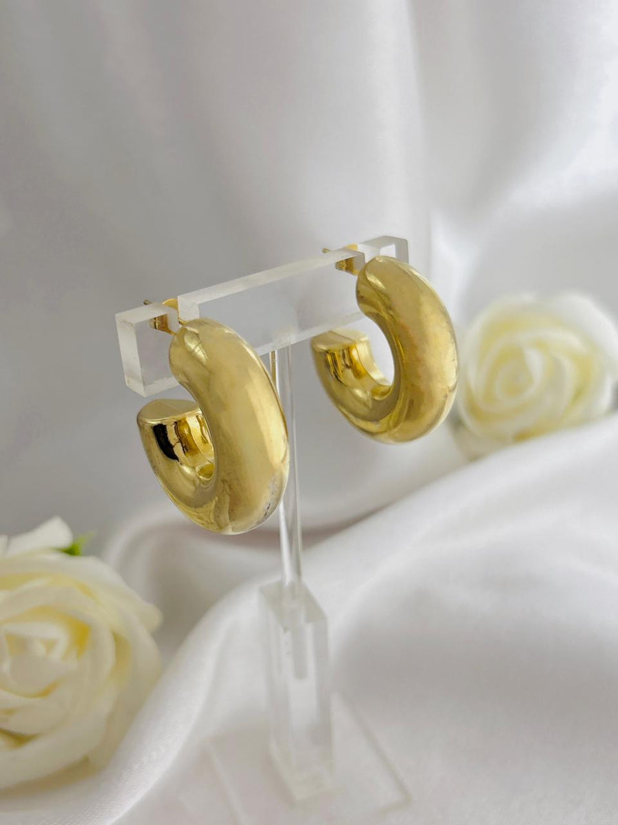 Aretes Letra C Medianos