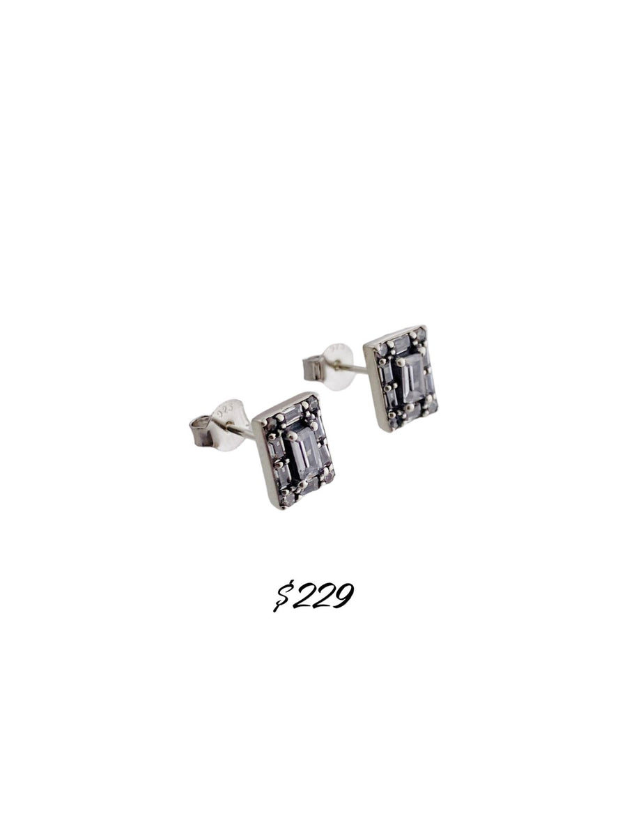 Aretes Halo Rectangulo