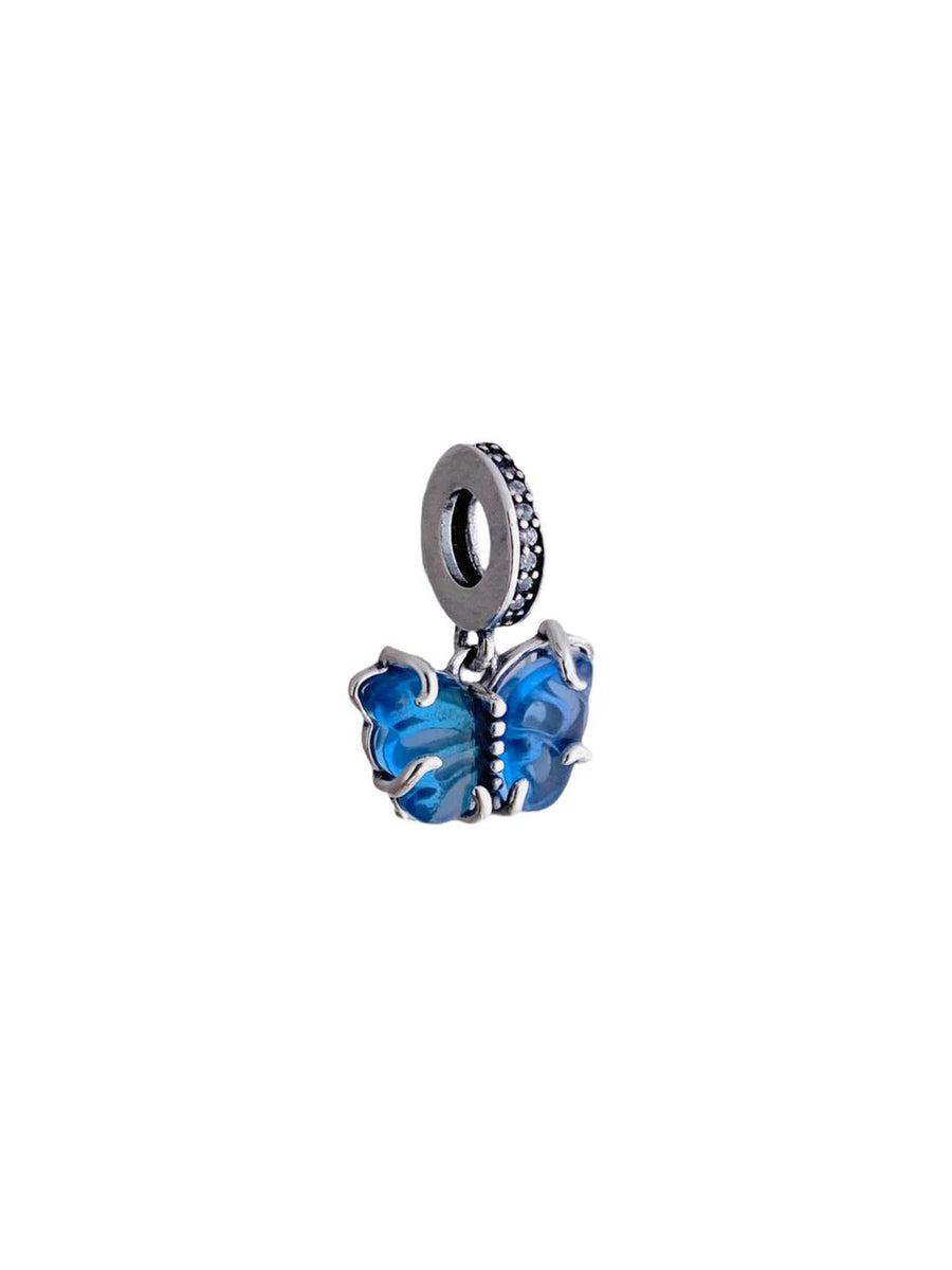 Charm Mariposa Halo Azul