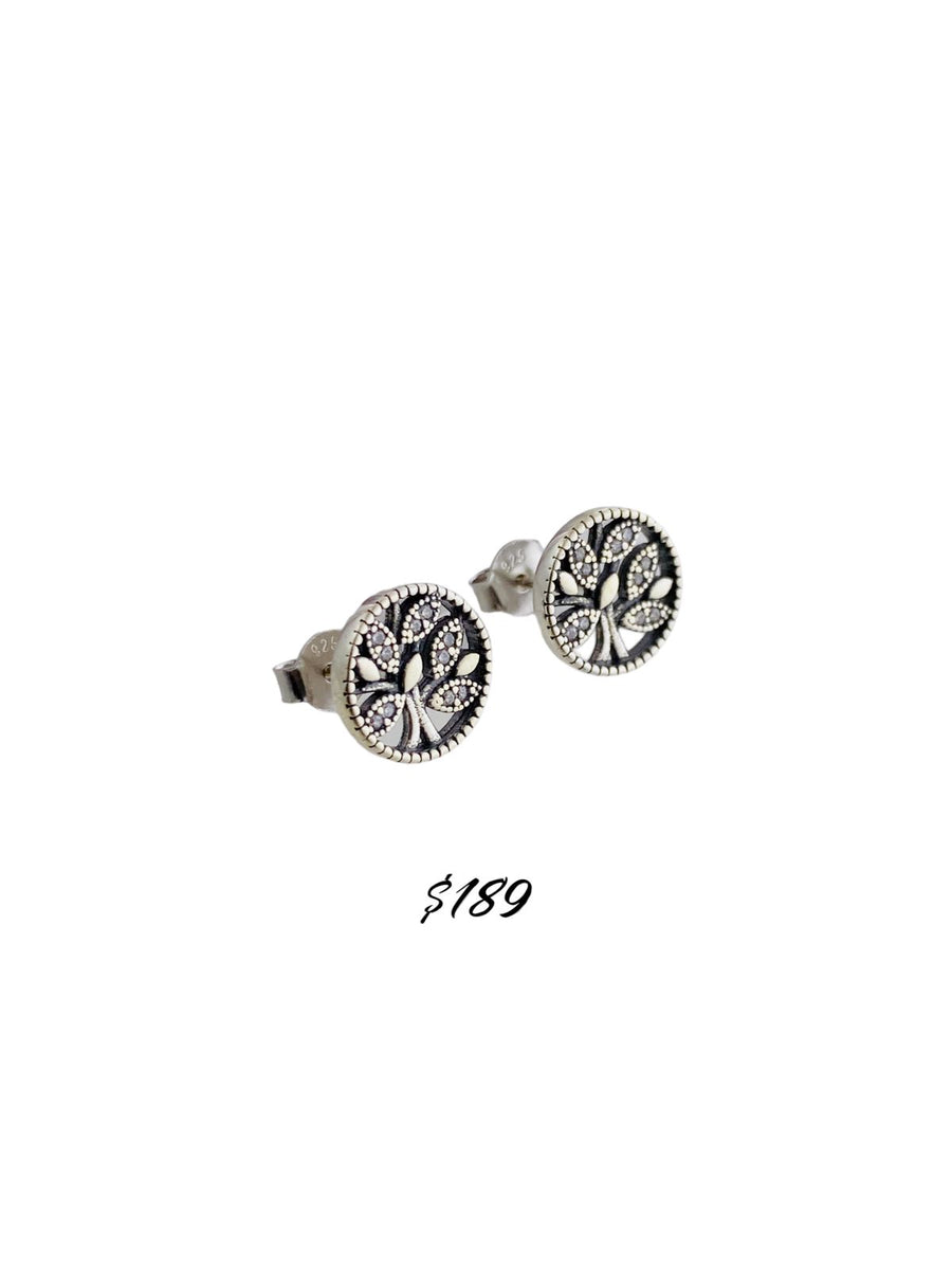 Aretes Sellos Arbol de Familia